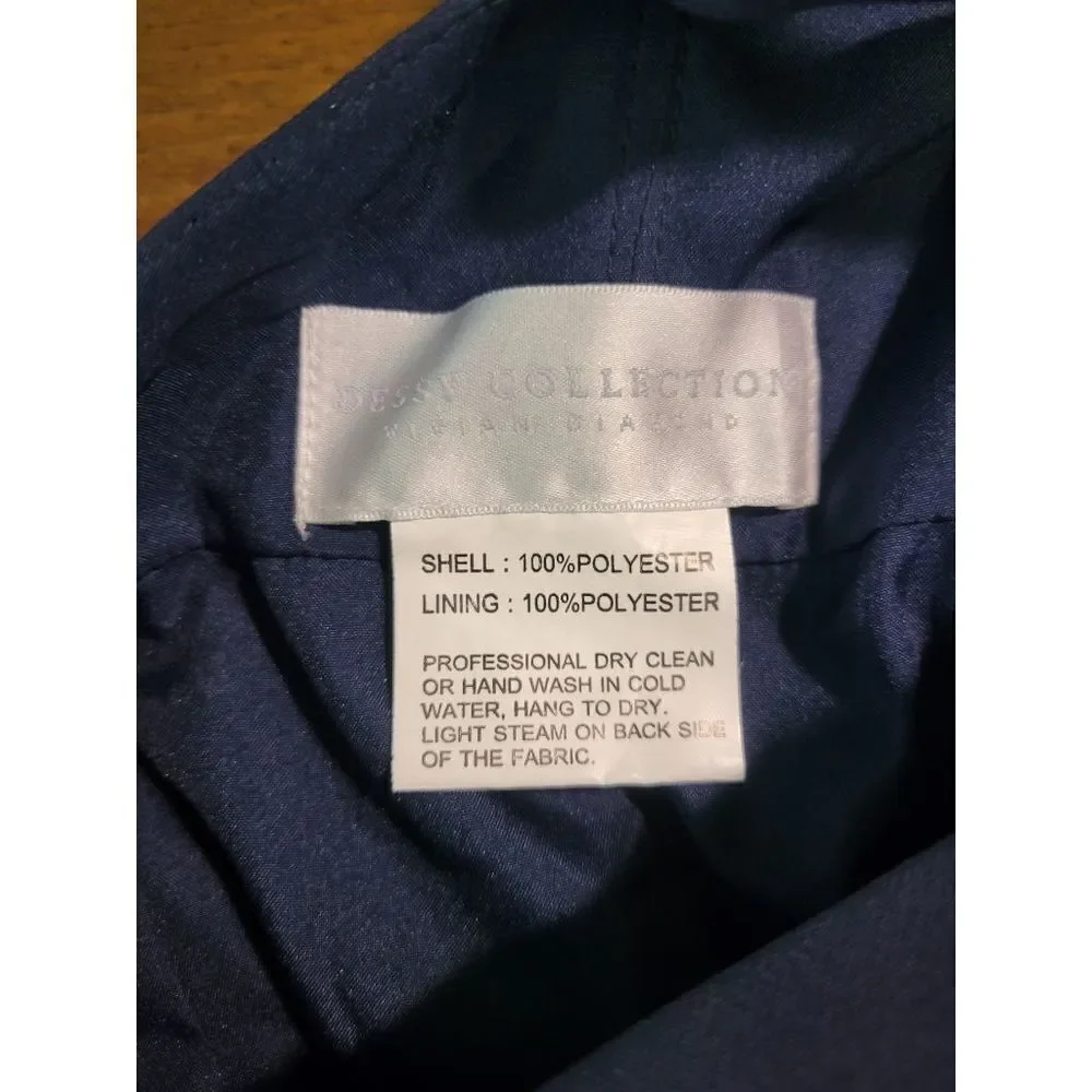 Dessy Collection Off the Shoulder Trumpet Skirt Gown - Picture 5 of 5